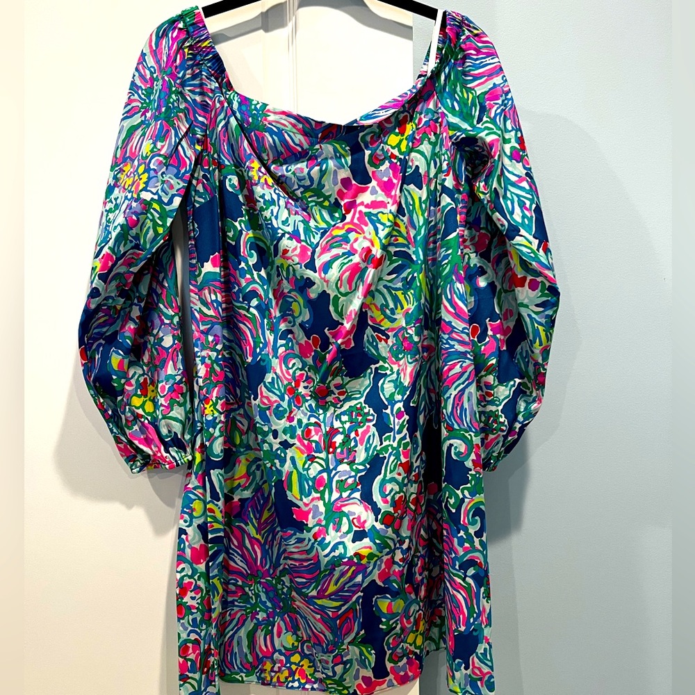 Lilly Pulitzer Adria Off the Shoulder Dress